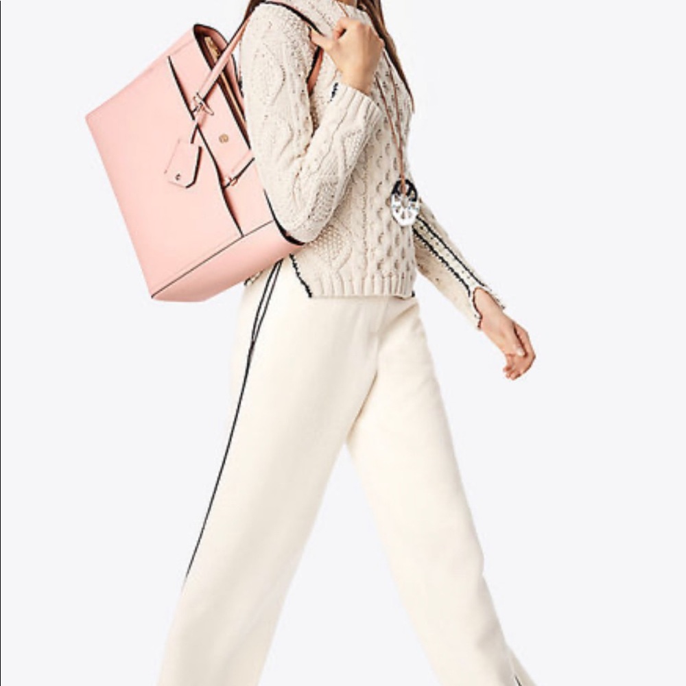 Tory Burch Robinson Tote-Pale Pink